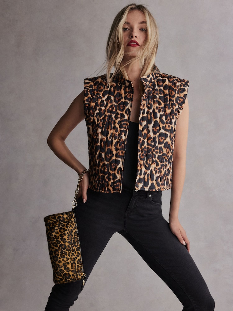 Animal Tabitha Simmons Ana Leather Barrel Shoulder Bag - Image 2 of 13