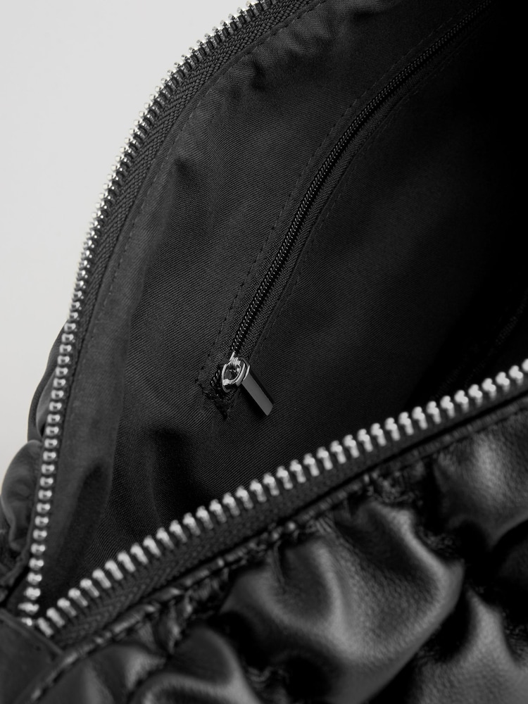 Black Quilted Sling Bag - Image 12 of 12