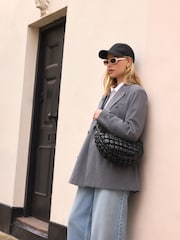 Black Quilted Sling Bag - Image 5 of 12