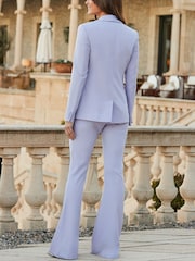 Pantalones de campana con detalle de botón Kick de Sosandar - Imagen 2 de 5