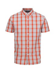 Regatta Silver Denmoor Short Sleeve Check 100% Cotton Shirt - Image 5 of 7