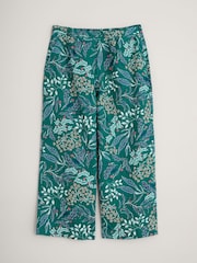 Seasalt Cornwall Green 100% Linen Peaceful Haven Culottes - Image 5 of 6