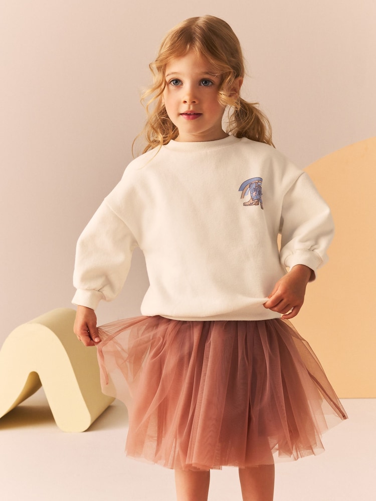 Cream Sweatshirt (3mths-7yrs) - Image 2 of 8
