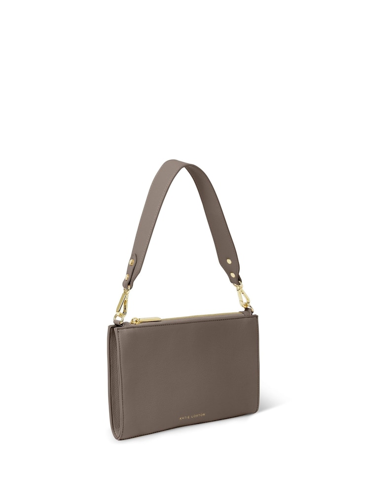 Katie Loxton Brown Reya Small Shoulder Bag - Image 1 of 4