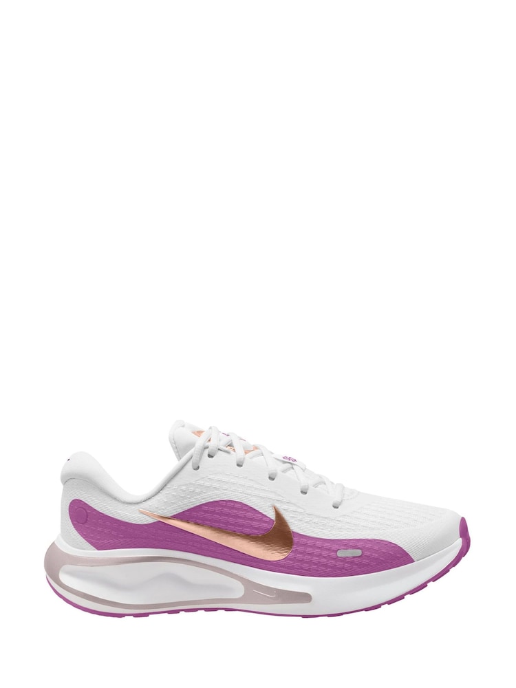 Weiß, pink: - Nike Journey Run Road Lauf-Turnschuhe - Bild 1 von 4 Weiß, pink: - Nike Journey Run Road Lauf-Turnschuhe - Bild 1 von 4
