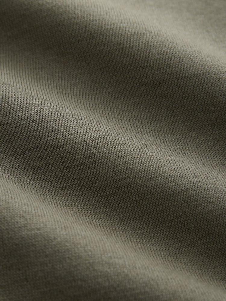 Khakigrün - self. Jogginghose mit weitem Bein - Bild 8 von 8
