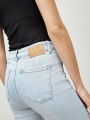 Apricot Light Blue Wash Luci 2 Pocket Flare Jeans - Image 4 of 4
