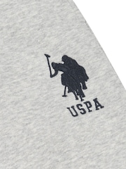 U.S. Polo Assn. Grey Boys Player 3 100% Cotton Joggers - Image 7 of 7