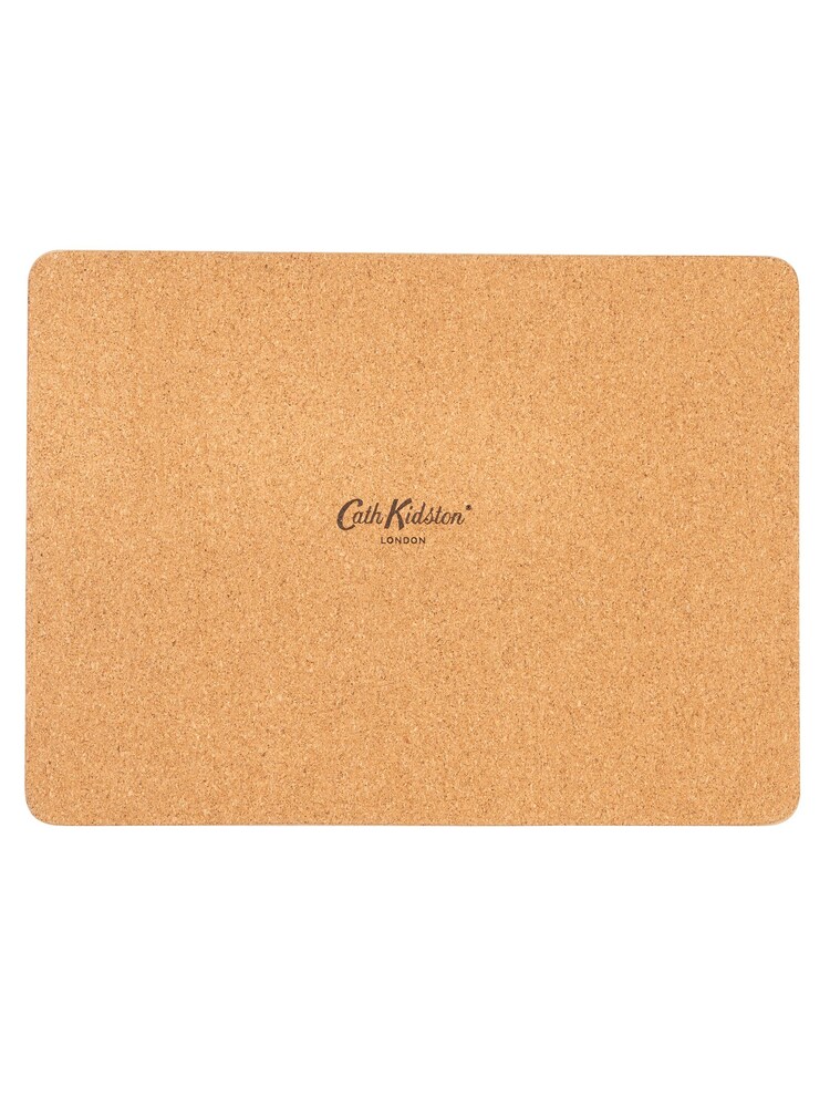 Cath Kidston Yellow Floral Fields Cork Back Placemats - Image 6 of 6