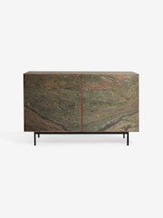 MADE.COM Mango Wood Stone Veneer Dilan Small Sideboard - Image 5 of 6