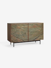 MADE.COM Mango Wood Stone Veneer Dilan Small Sideboard - Image 6 of 6