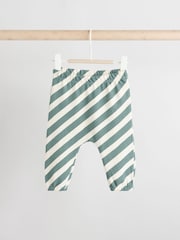 Rust/Green Dino Baby Top And Leggings Set - Image 3 of 10
