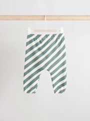 Rust/Green Dino Baby Top And Leggings Set - Image 6 of 10