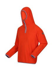 Regatta Orange Kathan Zip Neck Hoodie - Image 8 of 8