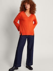 Monsoon Vida V-Neck Jumper - Image 2 of 4