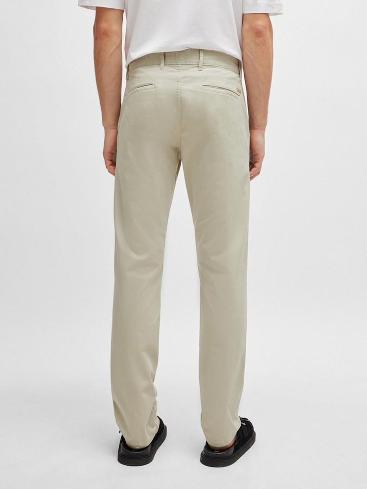 BOSS Cream Slim Fit Chinos Stretch Cotton - Image 2 of 4