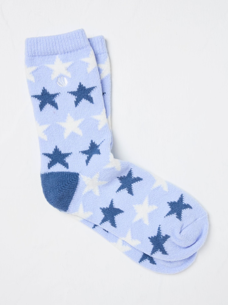 FatFace Blue Star Supersoft Socks - Image 1 of 2