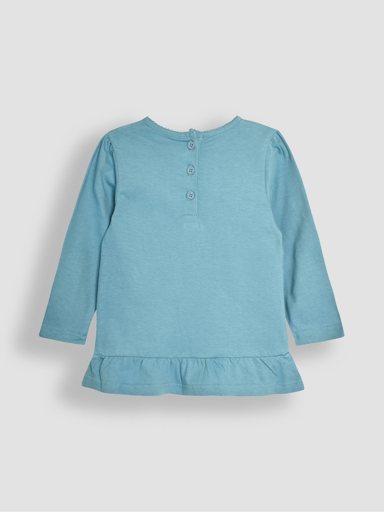JoJo Maman Bébé Homestead Scene Applique Tunic - Imagen 2 de 3