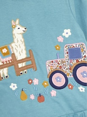 JoJo Maman Bébé Homestead Scene Applique Tunic - Imagen 3 de 3