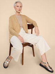 White Stuff Leah Longline pletena jopa - Slika 1 iz 6