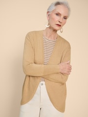White Stuff Leah Longline pletena jopa - Slika 4 iz 6
