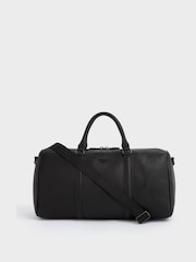 OSPREY LONDON The Onyx Leather Black Gym Bag - Image 2 of 8