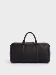 OSPREY LONDON The Onyx Leather Black Gym Bag - Image 4 of 8