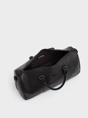 OSPREY LONDON The Onyx Leather Black Gym Bag - Image 5 of 8