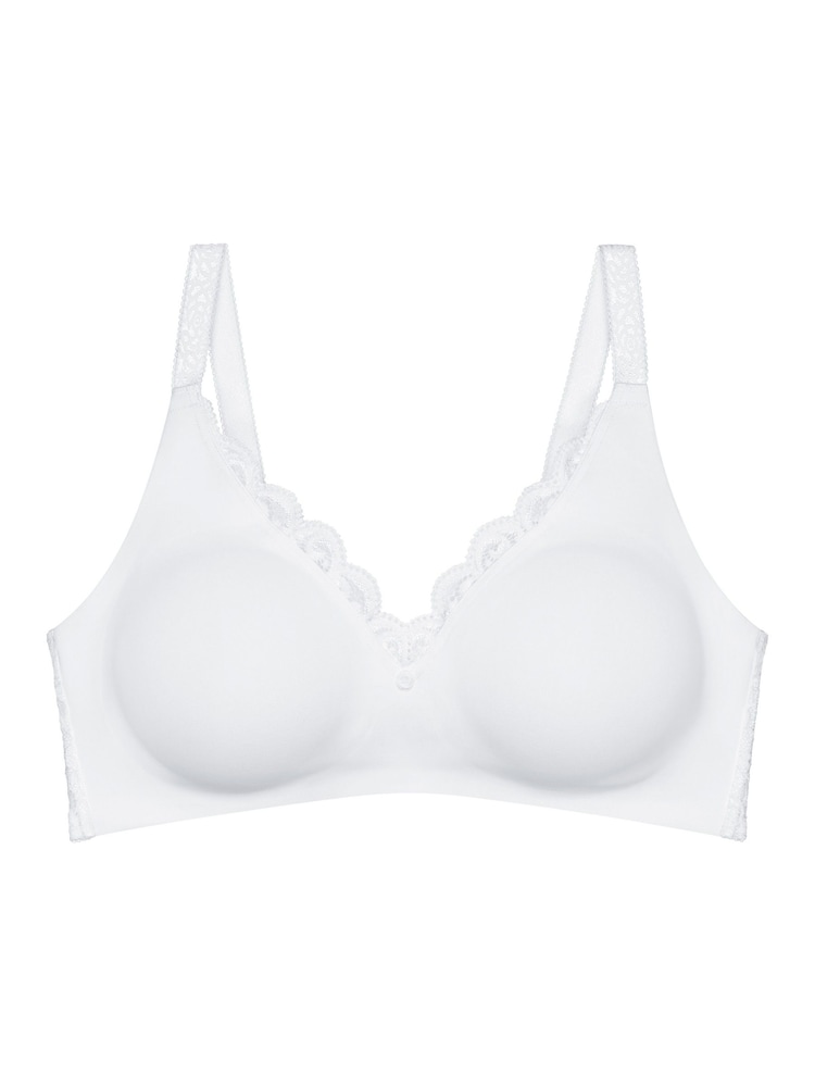 Triumph Amourette Wired and Padded White Bra - Image 5 of 5