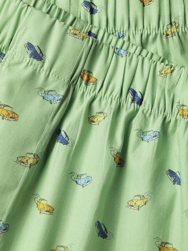 Charles Tyrwhitt Green Woven Shorts - Image 2 of 2 Charles Tyrwhitt Green Woven Shorts - Image 2 of 2