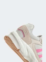 adidas White/Pink Crazy Chaos Trainers - Image 7 of 8