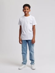 Jack Wills Boys Panel Pocket 100% Cotton T-Shirt - Изображение 3 из 8