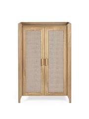 Julian Bowen Brown Sydney Shoe Cupboard - Image 4 of 6