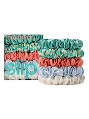 Slip Midi 100% Pure Silk Scrunchies 5 Pack - Image 1 of 5