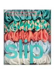 Slip Midi 100% Pure Silk Scrunchies 5 Pack - Image 3 of 5
