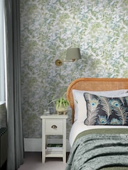 Graham & Brown Sage Fleur A4 Sample - Image 1 of 4