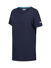 Regatta Blue Ballyton Short Sleeve Sports T-Shirt - Image 5 of 7