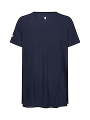 Regatta Blue Ballyton Short Sleeve Sports T-Shirt - Image 7 of 7