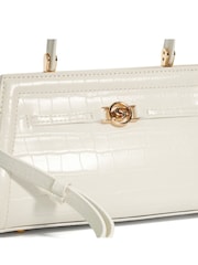 Dune London White Mini Top Handle Dante Bag - Image 7 of 7