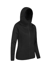 Mountain Warehouse Black IsoCool Dynamic Chakra Womens Hoodie - Image 2 of 4