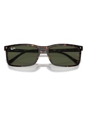 Ray Ban Brown RB4435 Rectangle Sunglasses - Image 9 of 9
