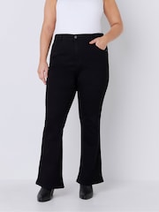 Evans Blue Bootcut Jeans - Image 1 of 4