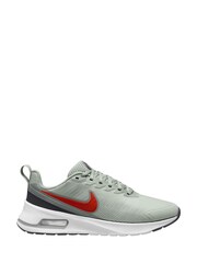 Nike Silver/Red Air Max Nuaxis Trainers - Image 1 of 4