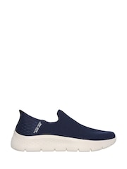 Skechers Blue Mens Go Walk Slip In Trainers - Image 1 of 3
