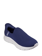 Skechers Blue Mens Go Walk Slip In Trainers - Image 2 of 3
