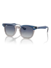 Ray-Ban Junior Blue Rj9098S Square Sunglasses - Image 3 of 6