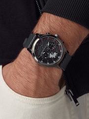 Black Strap Watch - Image 1 of 5