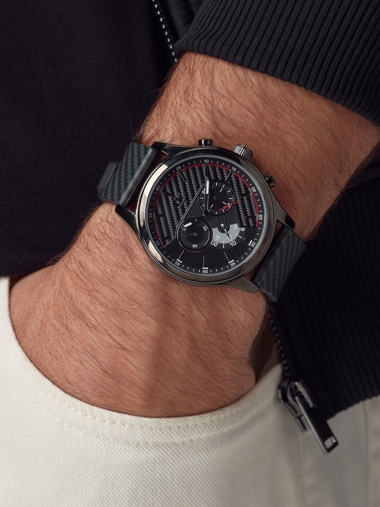 Black Strap Watch - Image 1 of 5