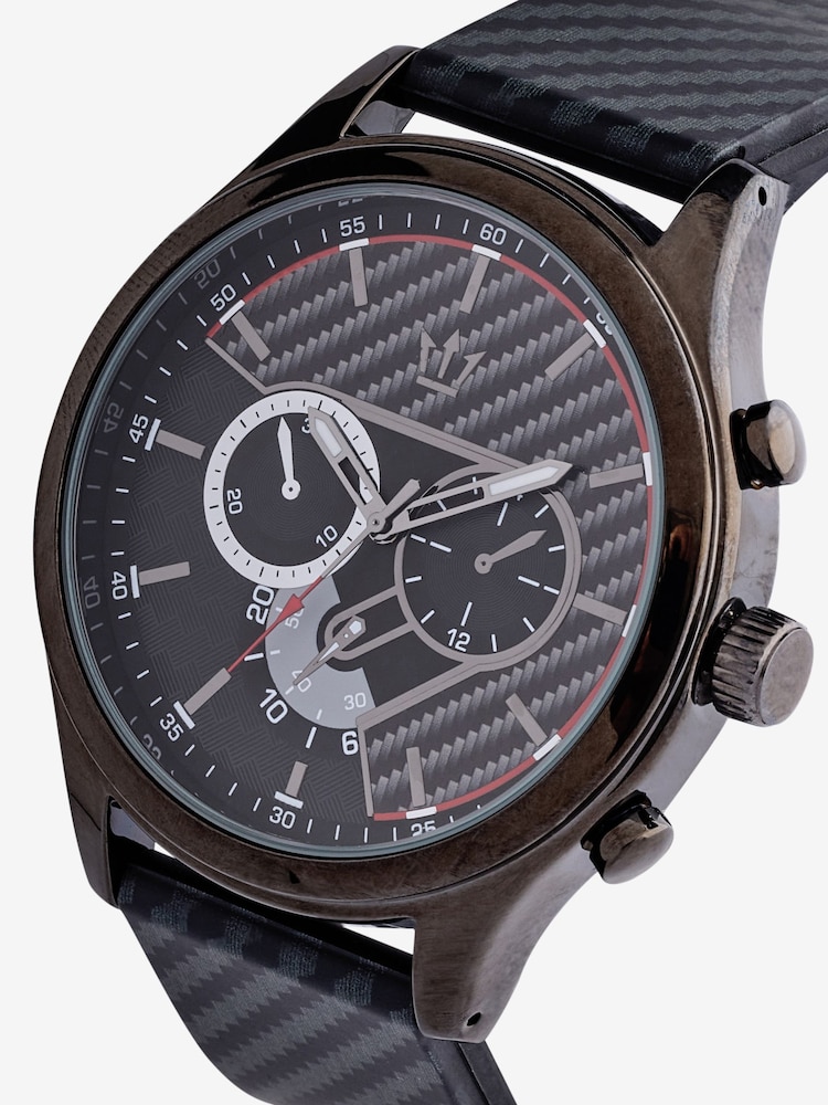 Black Strap Watch - Image 4 of 5