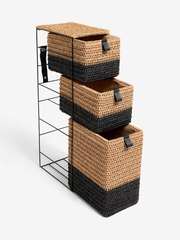 Natural Bronx Woven Storage Drawers - Image 6 of 6